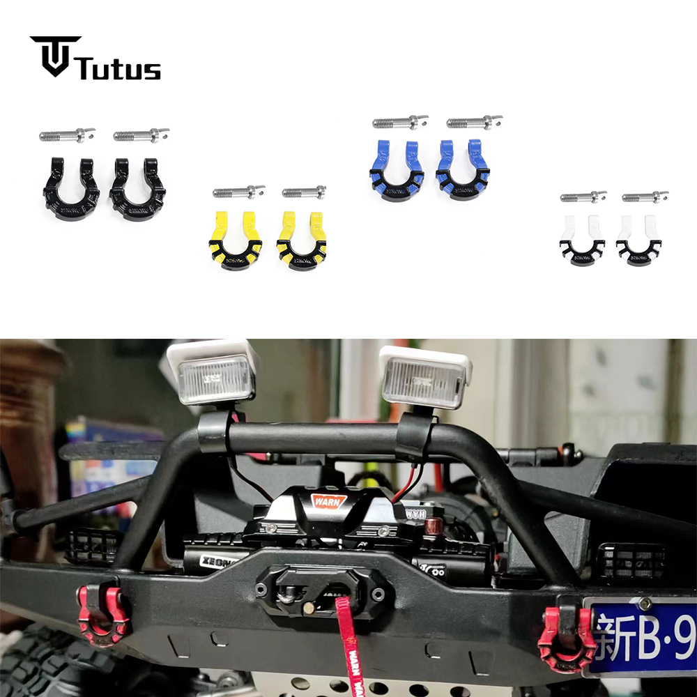 Rc Crawler 4X4 - Metal front and rear bumper towing