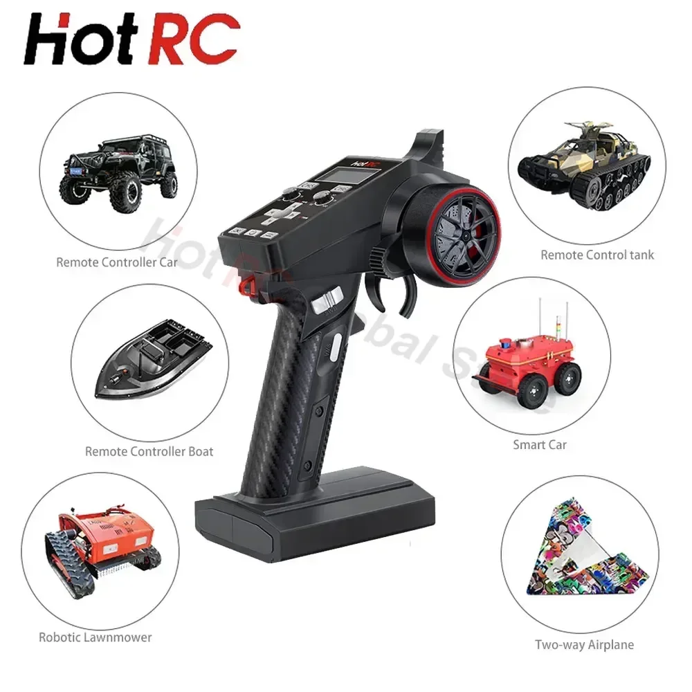 HotRC CT-6A 2.4G 6CH 6 Channel - Radio Transmitter 6Ch recension och pris