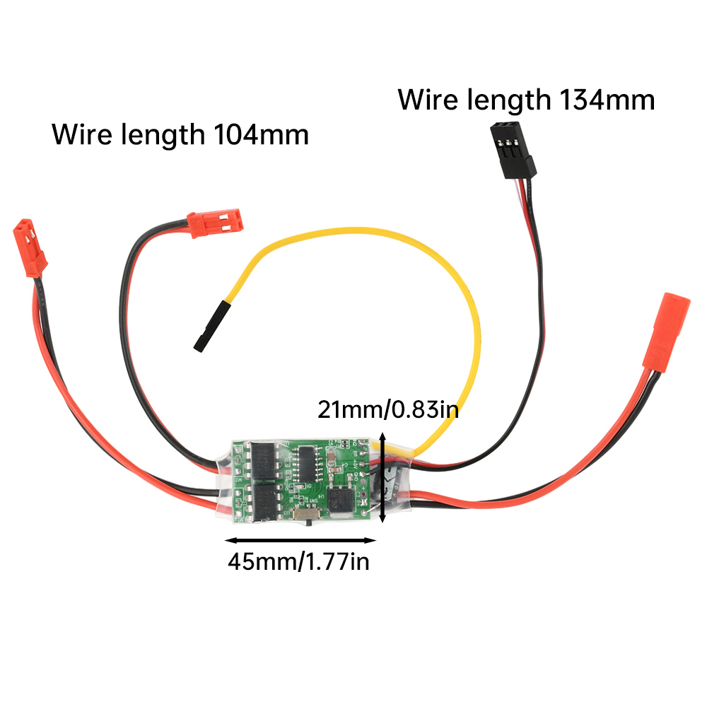 Dual Channel Bidirectional ESC - Rc Hobby Track recension och pris