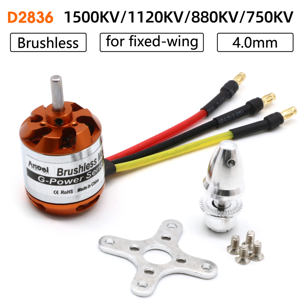 RC Motor D2836 750KV 1500KV 88 - Rc Hobby Grade recension och pris
