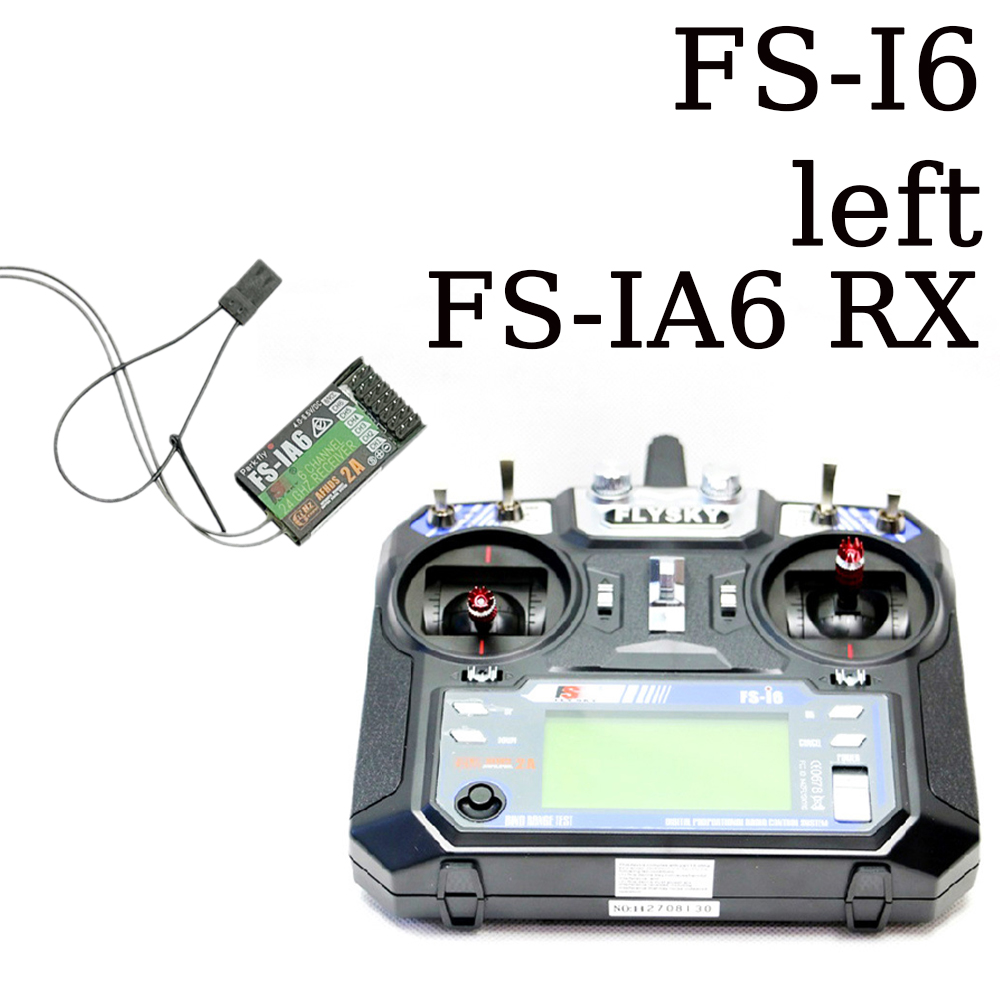 Flysky FS-i6 2.4G 6CH AFHDS Ra - Radio Transmitter 6Ch recension och pris