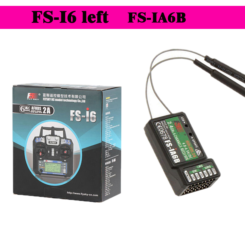 Flysky FS-i6 2.4G 6CH AFHDS Ra - Radio Transmitter 6Ch recension och pris
