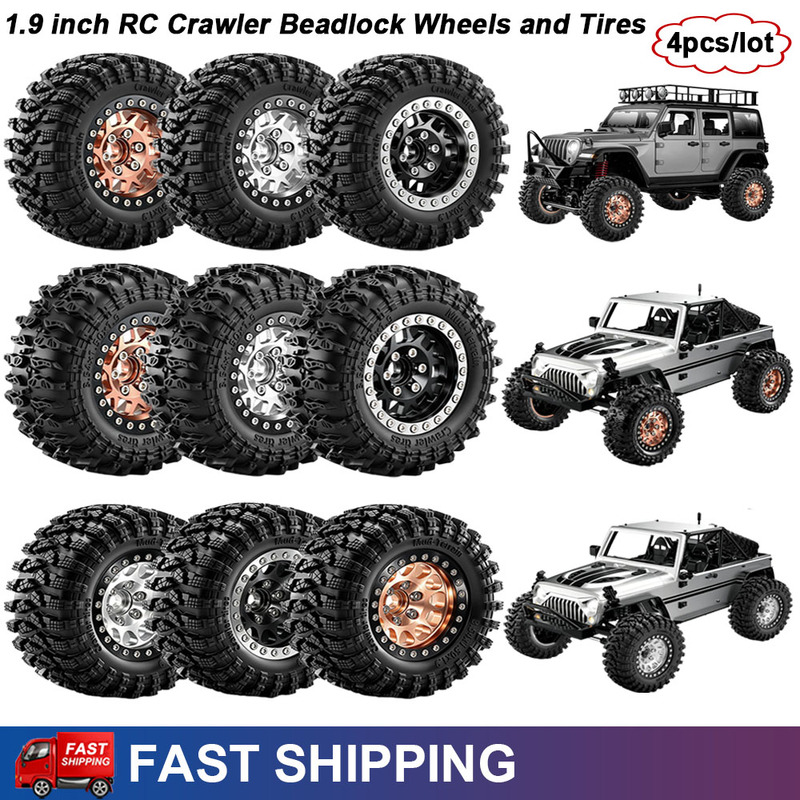 4pcs 90*38mm 1.9 inch Metal RC - Rc Crawler 4X4 recension och pris