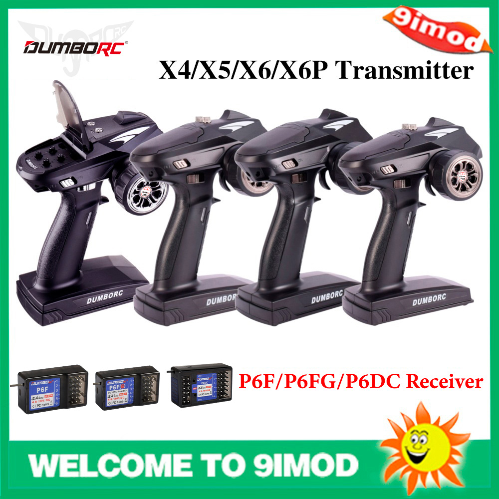 DUMBORC X6P 6CH 2.4G RC Radio  - Radio Transmitter 6Ch recension och pris