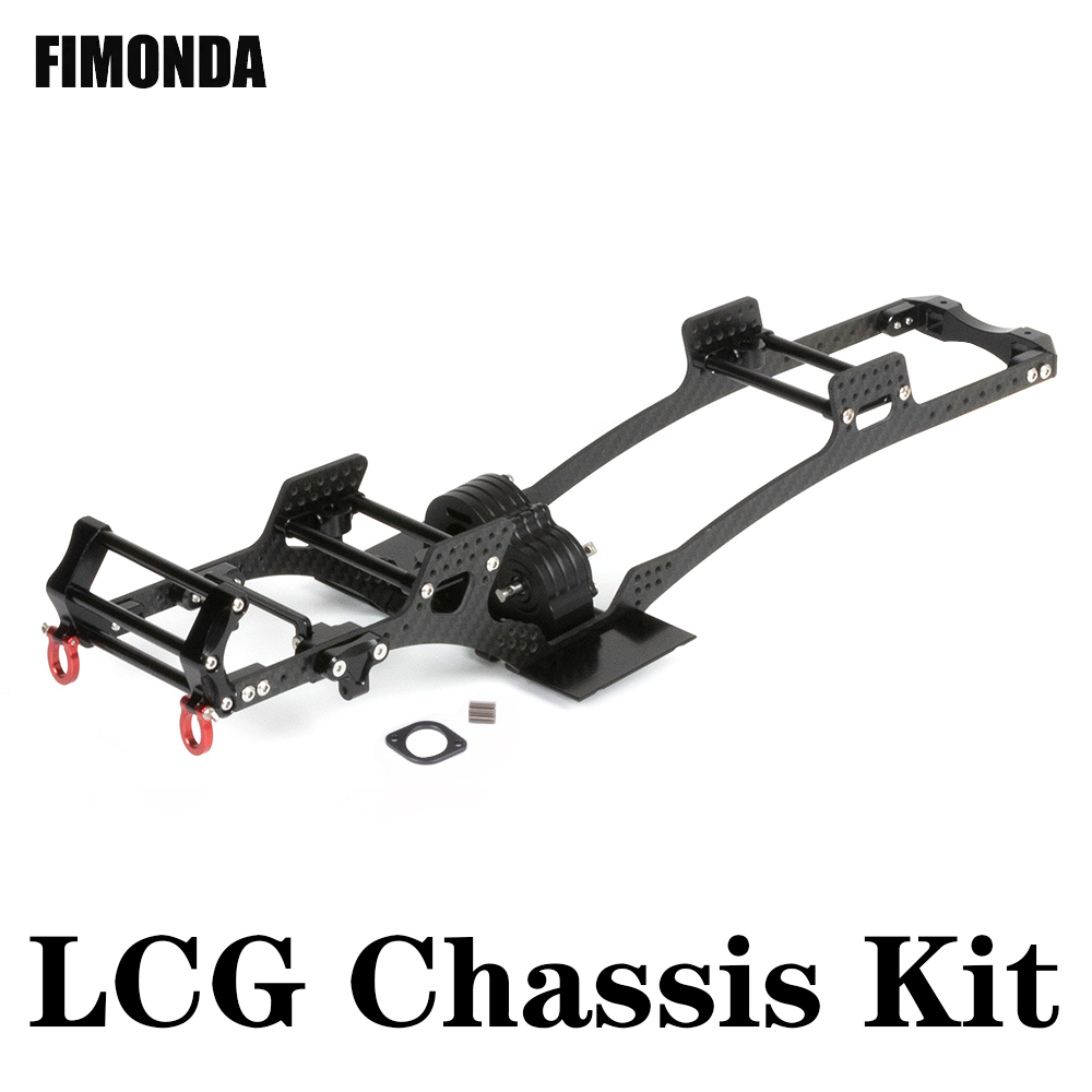 Carbon Fiber LCG Chassis Kit F - Rc Crawler 4X4 recension och pris