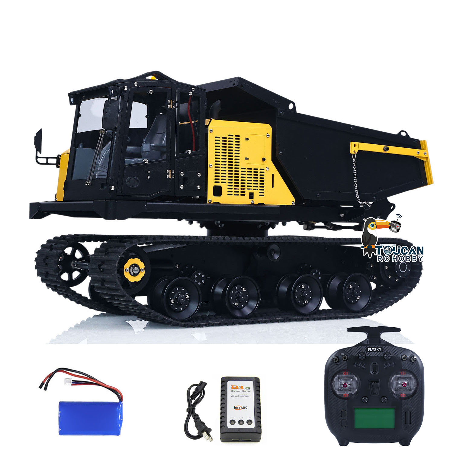 WKLC 1/14 Metal Hydraulic RC D - Rc Hobby Track recension och pris