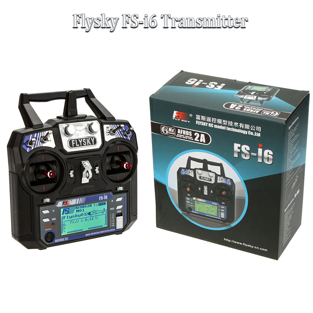 FLYSKY FS-i6 I6 2.4G 6CH AFHDS - Radio Transmitter 6Ch recension och pris