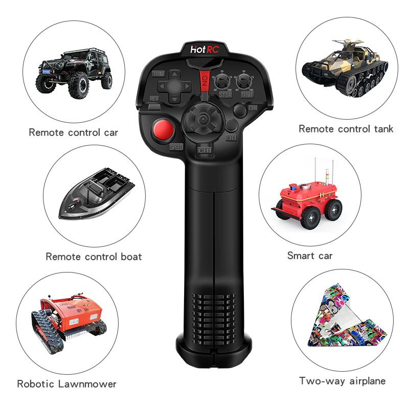 HotRC DS-4A 2.4GHz Single Hand - Radio Transmitter 6Ch recension och pris
