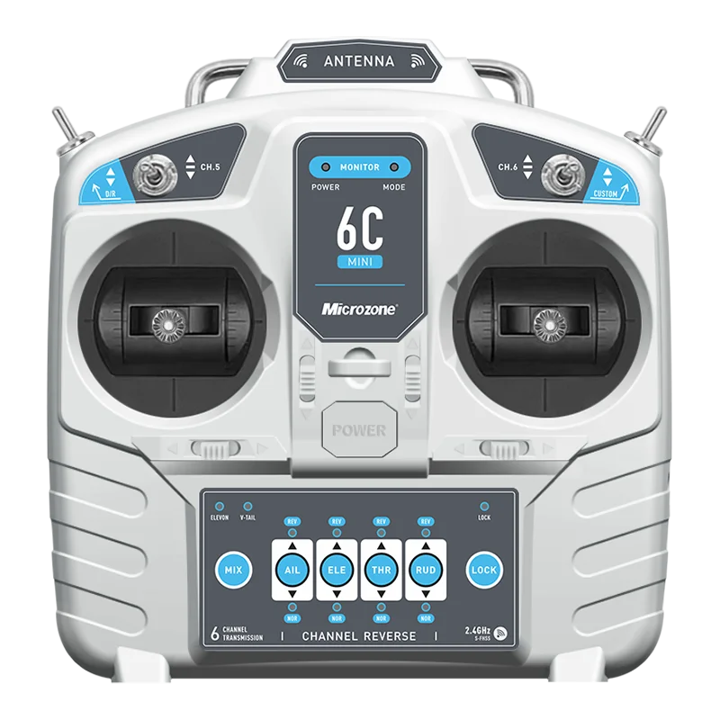 MicroZone MC6C Mini V2 2.4G 6C - Radio Transmitter 6Ch recension och pris