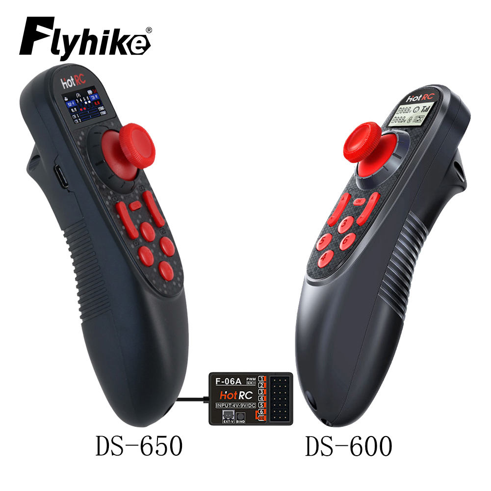 HOTRC DS-650 / DS-600 2.4G 6CH - Radio Transmitter 6Ch recension och pris