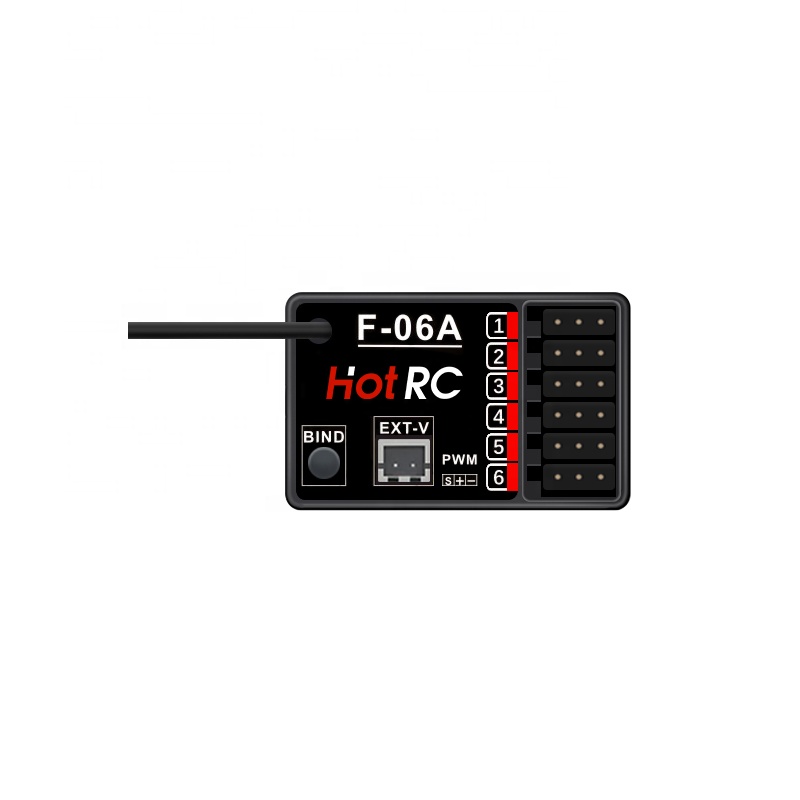 HOTRC DS-650 6CH 2.4G Radio Sy - Radio Transmitter 6Ch recension och pris