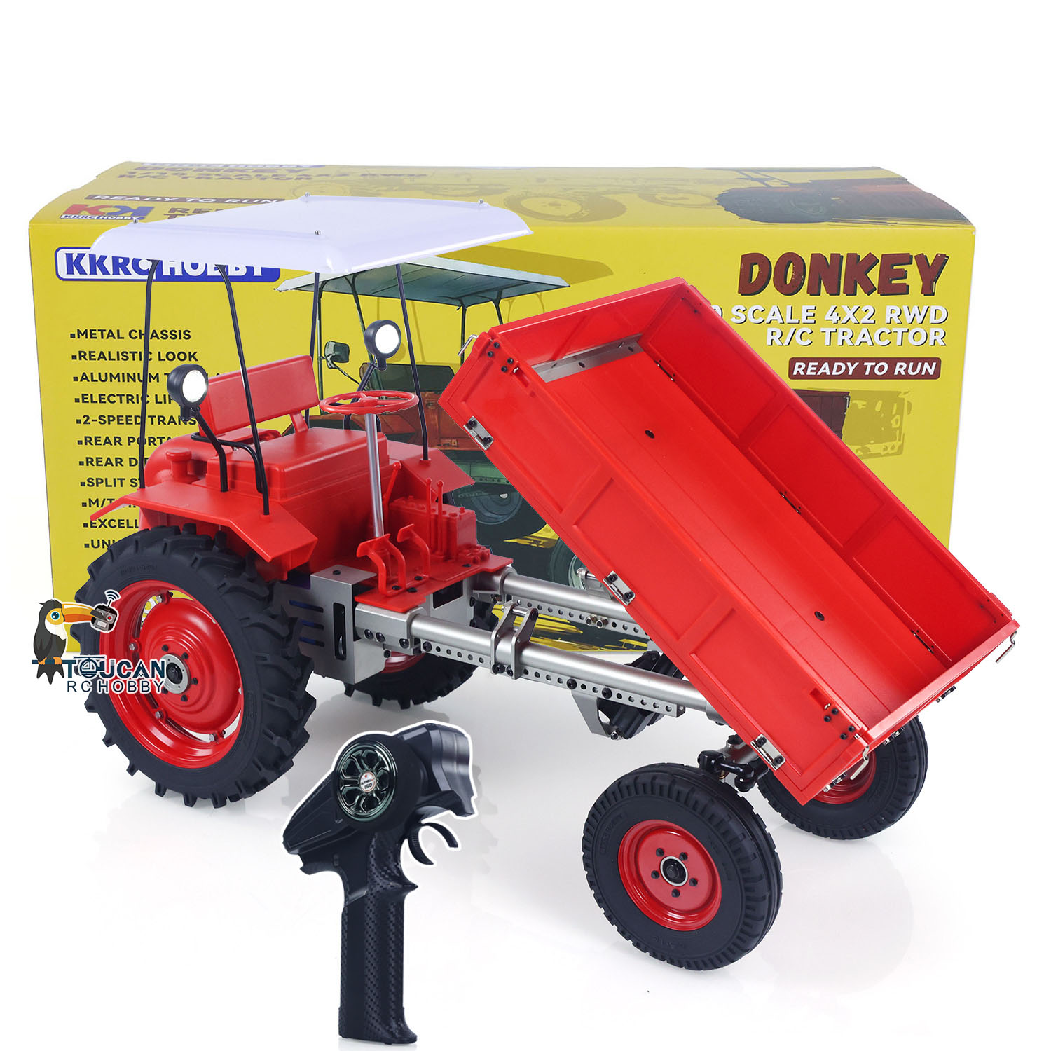 1/10 RC Farm Tractor Car 4x2 M - Rc Hobby Farm recension och pris