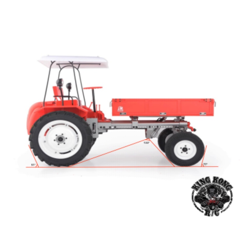 1/10 Kingkong RC Farm Tractor  - Rc Hobby Farm recension och pris