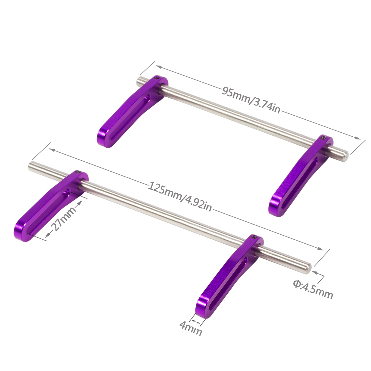 Aluminum CNC Modular Bumper Se - Rc Crawler 4X4 recension och pris